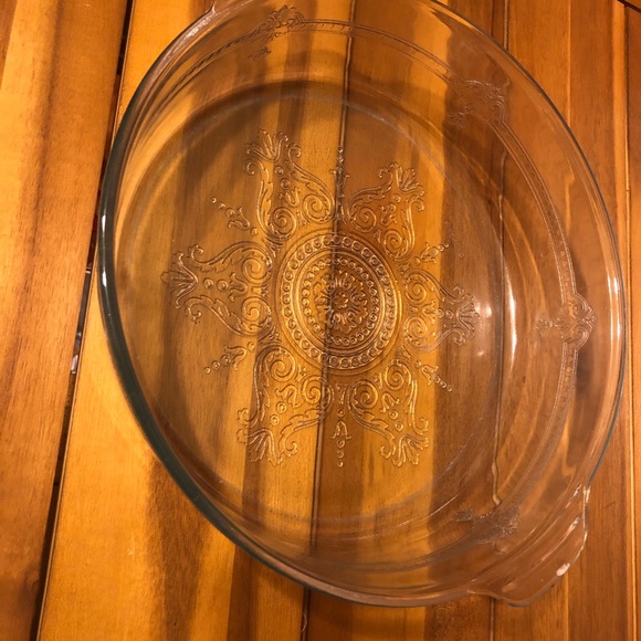 Fire King Kitchen Vintage Fire King Clear Glass Serving Baking Dish